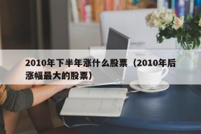 2010年下半年涨什么股票（2010年后涨幅最大的股票）