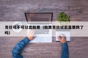 竞价可不可以卖股票（股票竞价试卖是要跌了吗）