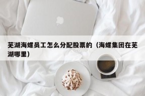 芜湖海螺员工怎么分配股票的（海螺集团在芜湖哪里）