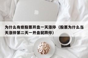 为什么有些股票开盘一天涨停（股票为什么当天涨停第二天一开盘就跌停）