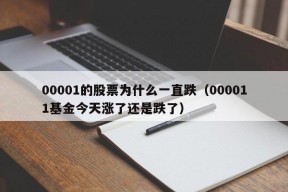 00001的股票为什么一直跌（000011基金今天涨了还是跌了）