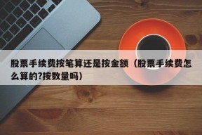 股票手续费按笔算还是按金额（股票手续费怎么算的?按数量吗）