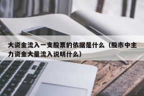 大资金流入一支股票的依据是什么（股市中主力资金大量流入说明什么）