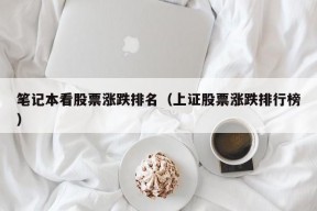 笔记本看股票涨跌排名（上证股票涨跌排行榜）