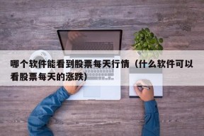 哪个软件能看到股票每天行情（什么软件可以看股票每天的涨跌）