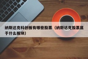 纳斯达克科创板有哪些股票（纳斯达克股票属于什么板块）